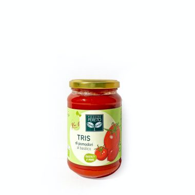 Tris di Pomodori al Basilico
