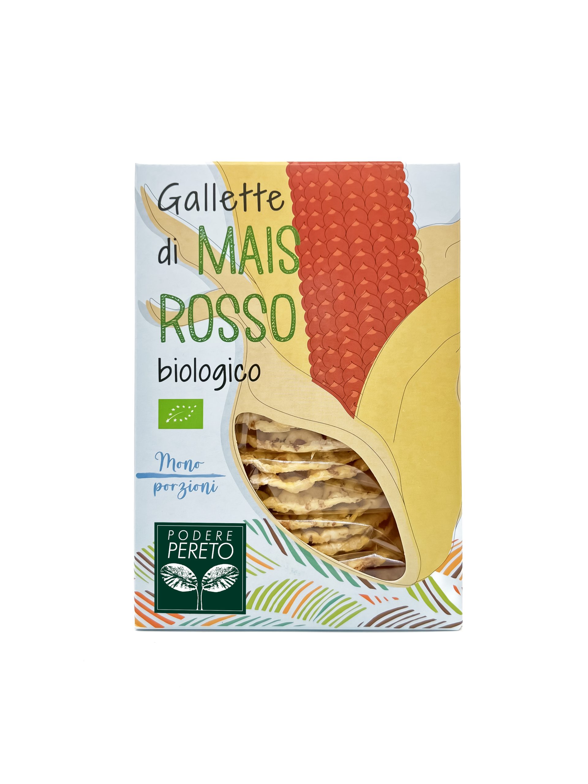 Gallette di Mais Rosso Mono Porzioni