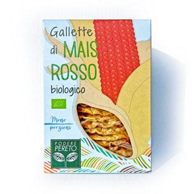 Gallette di Mais Rosso Mono Porzioni